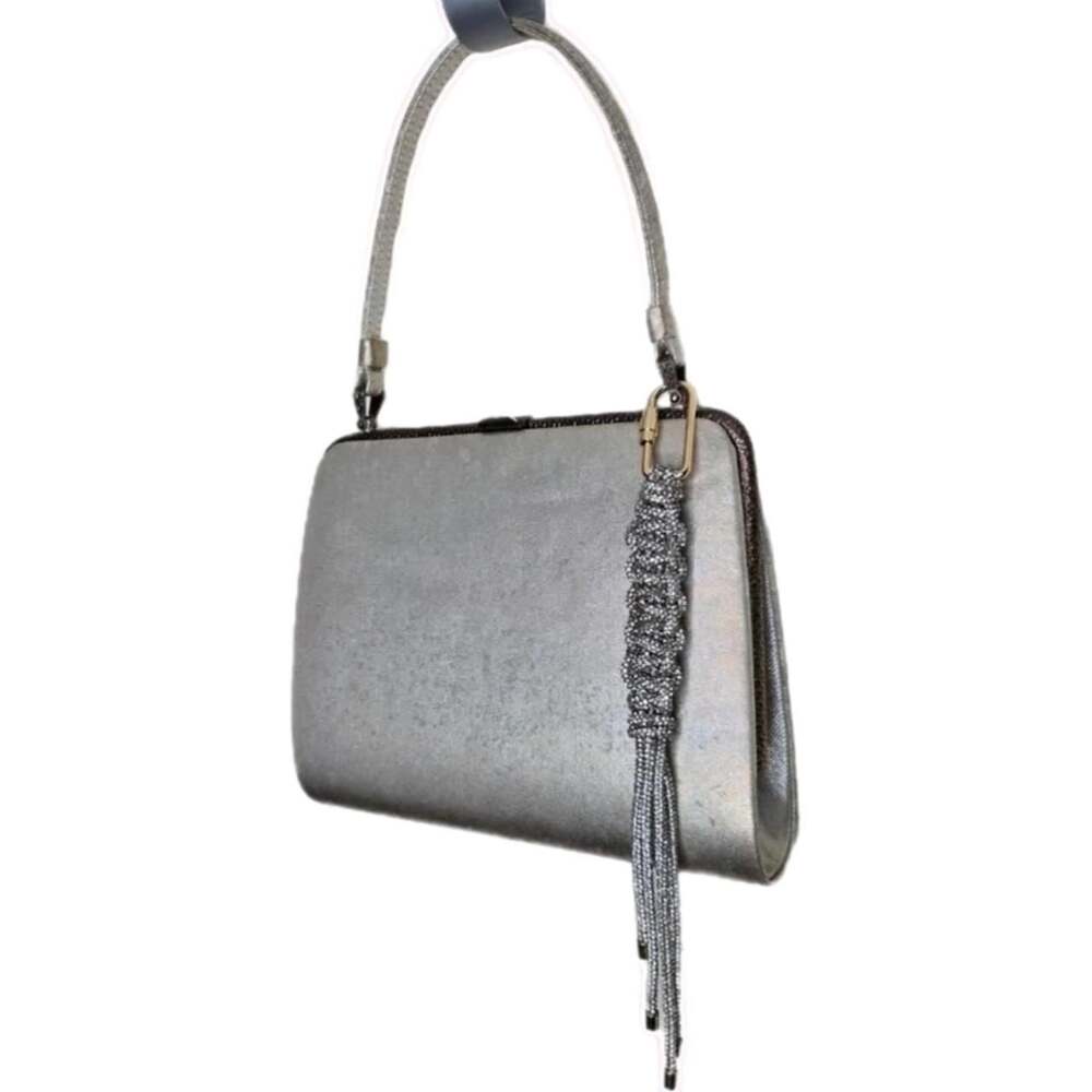 Kinwashi Vintage Japanese Metallic Kimono Evening Bag